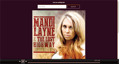 Desktop Screenshot of mandilayne.com